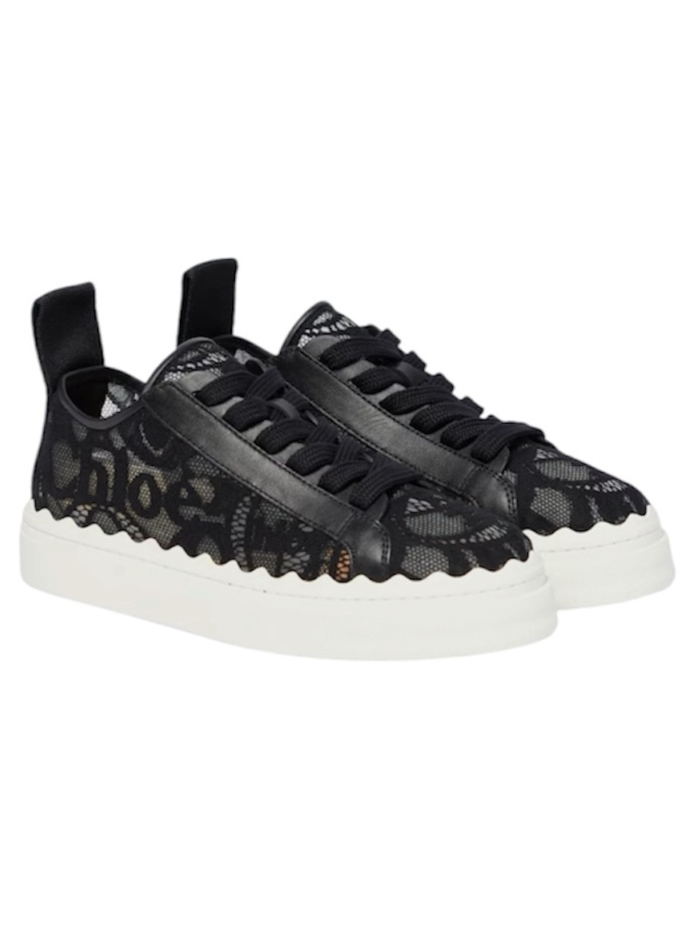 Chloé Lauren Lace Sneakers